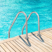 Load image into Gallery viewer, 2-Step Stainless Steel Non-Slip Swimming Pool Ladder