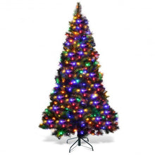 Load image into Gallery viewer, 7 ft Pre-Lit PVC Artificial Christmas Tree with Multicolor Lights-7'
