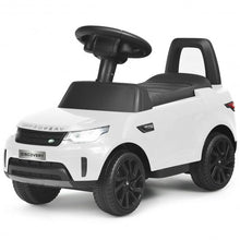Load image into Gallery viewer, 2-in-1 6V Land Rover Licensed Kids Ride On Car-White