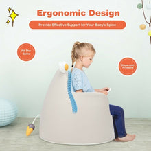 Load image into Gallery viewer, Kids Cartoon Sofa Seat Toddler Children Armchair Couch-White