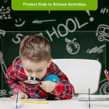 Load image into Gallery viewer, 24" x 16" Protective Plexiglass Sneeze Guard Acrylic Shield for Counter