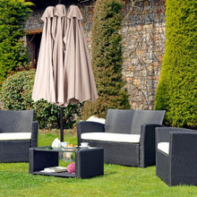 Load image into Gallery viewer, 15' Twin Patio Umbrella Double-Sided Outdoor Market Umbrella without Base-Beige