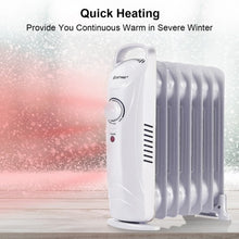 Load image into Gallery viewer, 700 W Heater Portable Electric Oil Filled Radiator