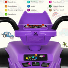 Load image into Gallery viewer, 12V Kids Electric 4-Wheeler ATV Quad Ride On Car with LED Light-Purple