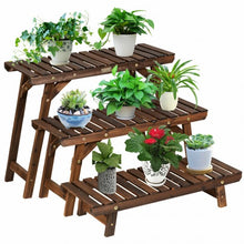 Load image into Gallery viewer, 3 Tier Step Design Plant Shelf Rack