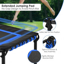 Load image into Gallery viewer, 50" Hexagonal Fitness Trampoline Exercise Rebounder with Pad-Blue