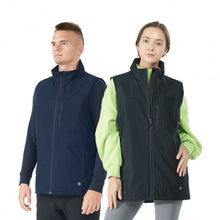 Load image into Gallery viewer, Men' & Women' Electric USB Heated Sleeveless Vest-Black-M