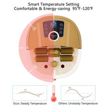 Load image into Gallery viewer, Portable Spa Bath Foot Massager with LED Display