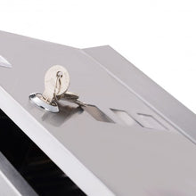 Load image into Gallery viewer, Wall Mounted Steel Mail Box with Newspaper Roll