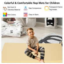 Load image into Gallery viewer, 2-Inch Toddler Thick Rainbow Rest Nap Mats 5-Pack