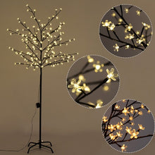Load image into Gallery viewer, Christmas Xmas Cherry Blossom LED Tree Light Floor Lamp Holiday Decor Warm White-S