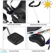 Load image into Gallery viewer, 4-in-1 Kids Baby Stroller Tricycle Detachable Learning Toy Bike-Blue