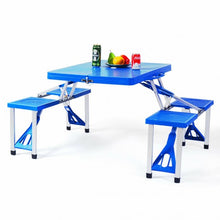 Load image into Gallery viewer, Outdoor Folding Camping Table and Bench Set