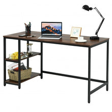 Load image into Gallery viewer, 47"/55" Computer Desk Office Study Table Workstation Home w/Adjustable Shelf -L