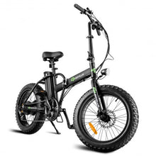 Load image into Gallery viewer, 500 W Folding Adults Electric Bicycle with 20" Fat Tire and LCD Display
