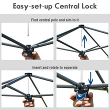 Load image into Gallery viewer, 10'x10' Outdoor Commercial Pop up Canopy Tent-Blue