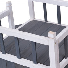 Load image into Gallery viewer, Wooden Cat Pet Home with Balcony