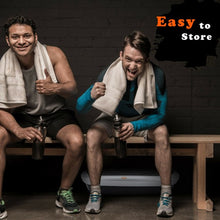 Load image into Gallery viewer, Mini Vibration Body Fitness Platform with Loop Bands-Silver