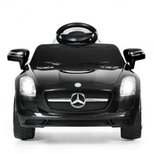 Load image into Gallery viewer, New Red Mercedes Benz sls r/c Mp3 Kids Ride on Car Electric Battery Toy-black