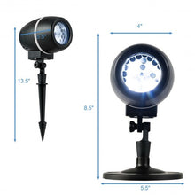 Load image into Gallery viewer, Christmas Snowflake LED Projector Lights Outdoor Waterproof with Remote Control