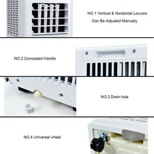 Load image into Gallery viewer, 12000 BTU Electric Portable Air Cooler Dehumidifier Cool Fan