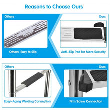 Load image into Gallery viewer, 2-Step Swimming Pool Ladder Stainless Steel with Non-Slip Steps