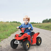 Load image into Gallery viewer, 6V Kids Electric ATV 4 Wheels Ride-On Toy -Red