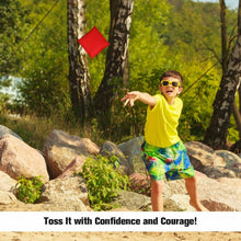 Load image into Gallery viewer, 12 Beanbag Black and Red Weather Resistant Bags