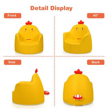 Load image into Gallery viewer, Kids Cartoon Sofa Seat Toddler Children Armchair Couch-Yellow
