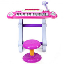 Load image into Gallery viewer, 37 Key Electronic Keyboard Kids Toy Piano