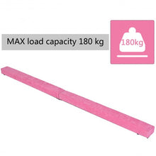 Load image into Gallery viewer, 7' Sectional Gymnastics Floor Balance Beam-Pink
