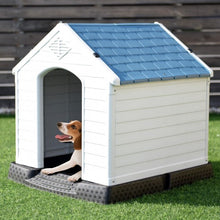 Load image into Gallery viewer, Indoor/Outdoor Waterproof Plastic Dog House Pet Puppy Shelter