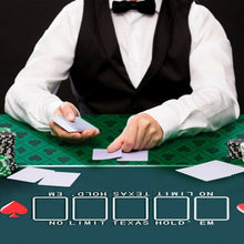 Load image into Gallery viewer, 71" x 36" Portable Poker Table Top with Carrying Bag