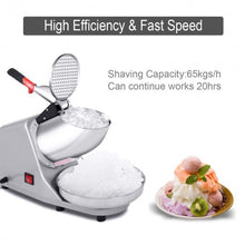 Load image into Gallery viewer, 143 lbs Ice Crusher Shaver Machine