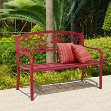 Load image into Gallery viewer, Patio Garden Bench Park Yard Outdoor Furniture