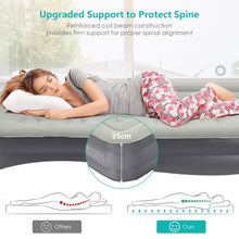 Load image into Gallery viewer, Portable Inflation Air Bed Mattress with Built-in Pump