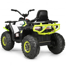 Load image into Gallery viewer, 12 V Kids Electric 4-Wheeler ATV Quad with MP3 and LED Lights-White