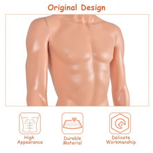 Load image into Gallery viewer, 6 FT Male Mannequin Make-up Manikin with Metal Stand