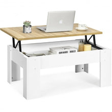 Load image into Gallery viewer, Lift Top Coffee Pop-UP Cocktail Table-White