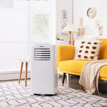 Load image into Gallery viewer, 10000 BTU Portable Air Conditioner with Dehumidifier and Fan Modes-White