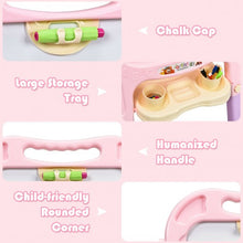 Load image into Gallery viewer, Kids Flip-Over Magnetic Double Sided Art Easel-Pink