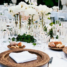 Load image into Gallery viewer, 10 pcs 90" x 156" Rectangle Polyester Tablecloth-White