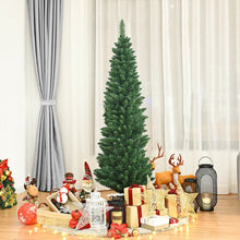 Load image into Gallery viewer, PVC Artificial Slim Pencil Christmas Tree-5'