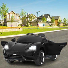 Load image into Gallery viewer, 12V Kids Ride On Car with MP3 & LED Light-Black