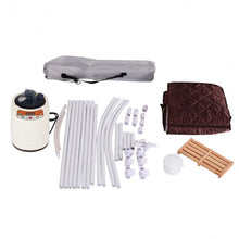 Load image into Gallery viewer, Portable 2L Steam Sauna with Chair-Coffee
