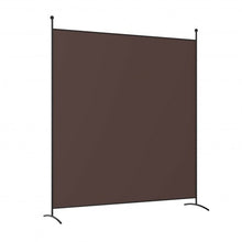 Load image into Gallery viewer, Single Panel Room Divider Privacy Partition Screen for Office Home-Coffee