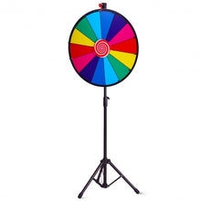 Load image into Gallery viewer, 24" Editable Dry Erase Extension Base Fortune Spinning Game