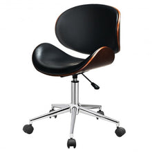 Load image into Gallery viewer, Bentwood Mid-Century Executive Height Adjustable Swivel Office Chair
