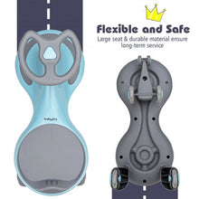 Load image into Gallery viewer, Wiggle Car Ride-on Toy with Flashing Wheels-Blue