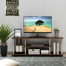 Load image into Gallery viewer, 3-Tier 110 lbs Stainless Steel Listed TV Stand